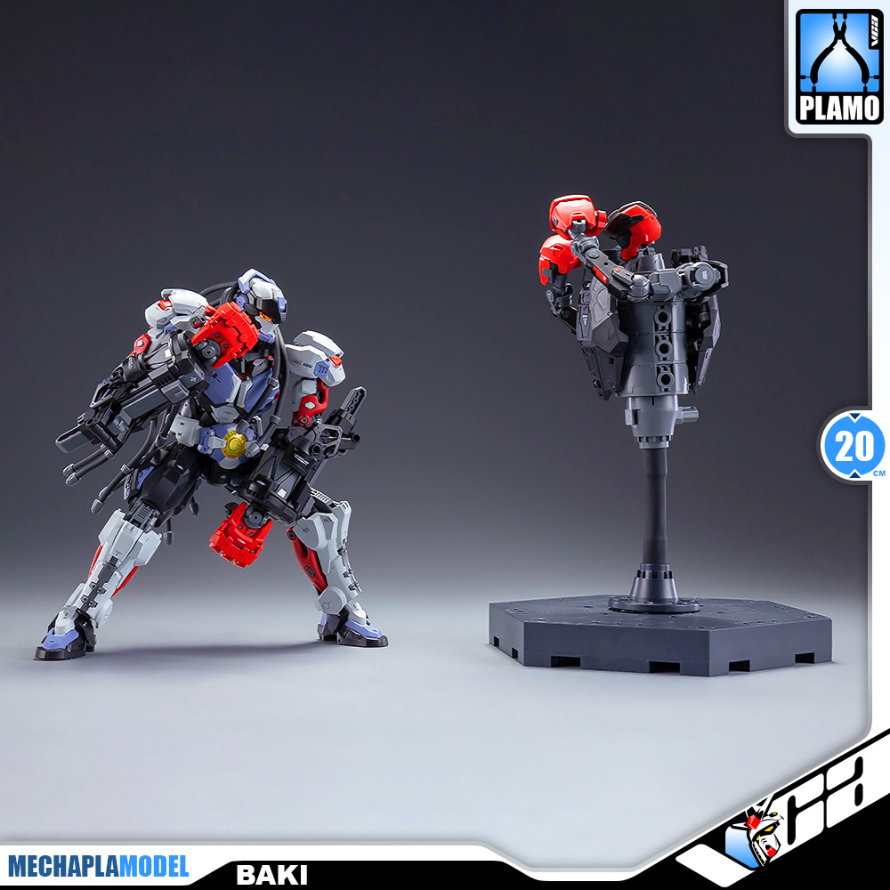 Hemoxian 和模线 拳击手巴奇 Baki Master Grade MG Action Figure Model Toy VCA Gundam Thailand