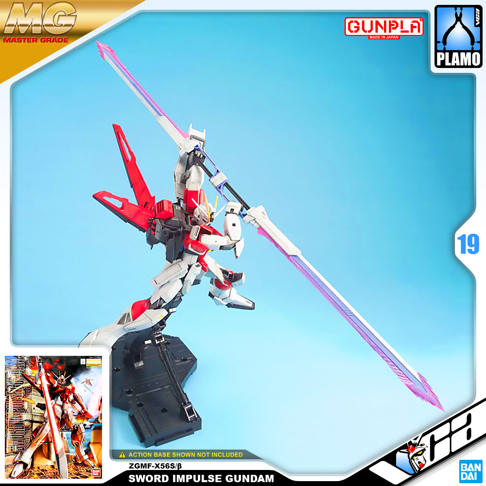 ⭐️ BANDAI GUNPLA MASTER GRADE MG 1/100 ZGMF-X56S/β SSSWORD IMPULSE GUNDAM ประกอบ หุ่นยนต์ โมเดล กันดั้ม กันพลา ของเล่น VCA GUNDAM