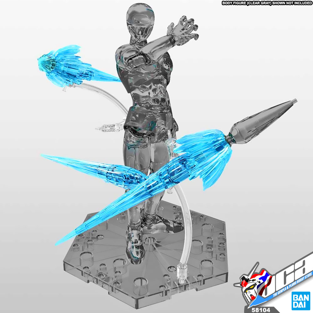 BANDAI FIGURE-RISE EFFECT JET EFFECT (CLEAR BLUE)