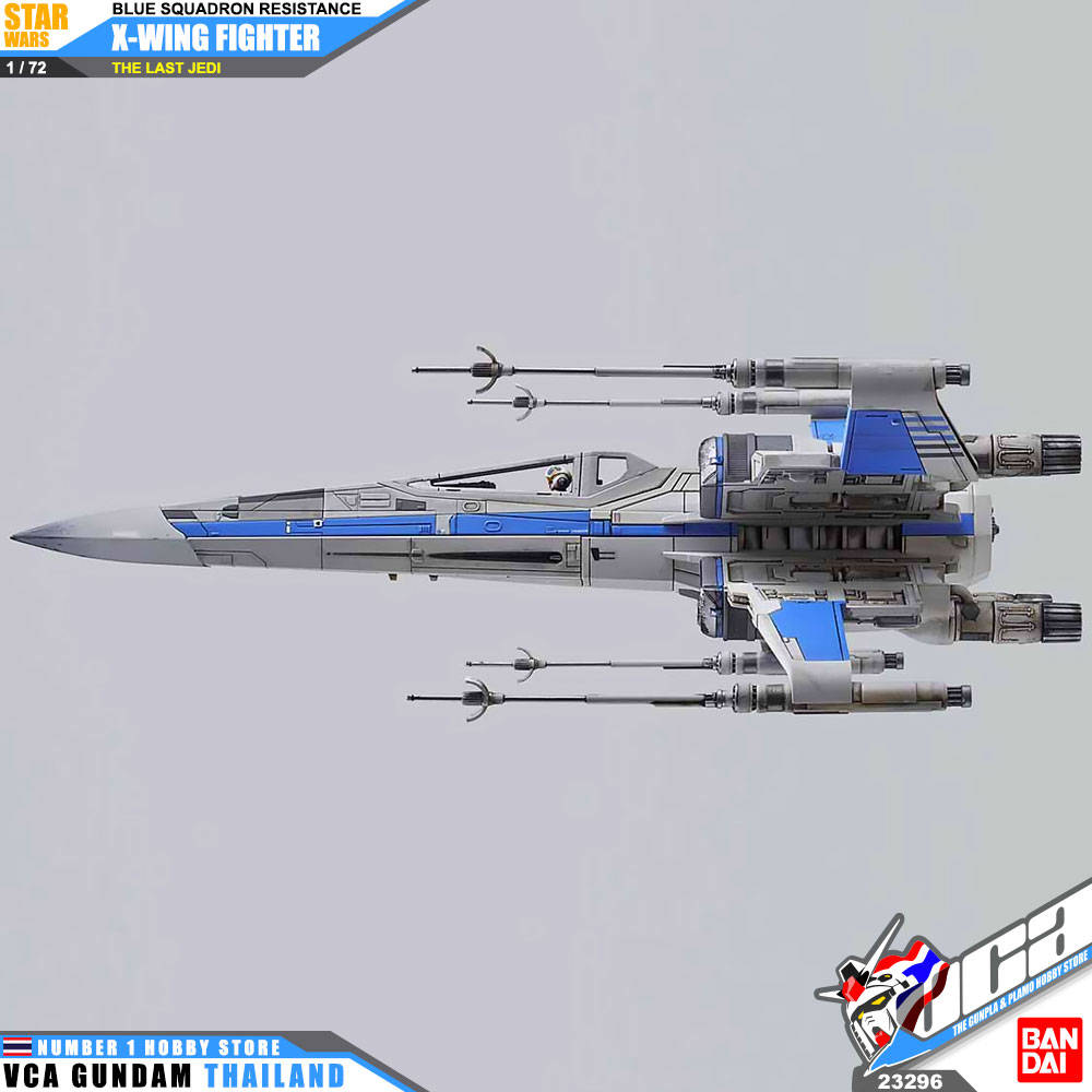 Bandai 1/72 BLUE SQUADRON RESISTANCE X-WING FIGHTER