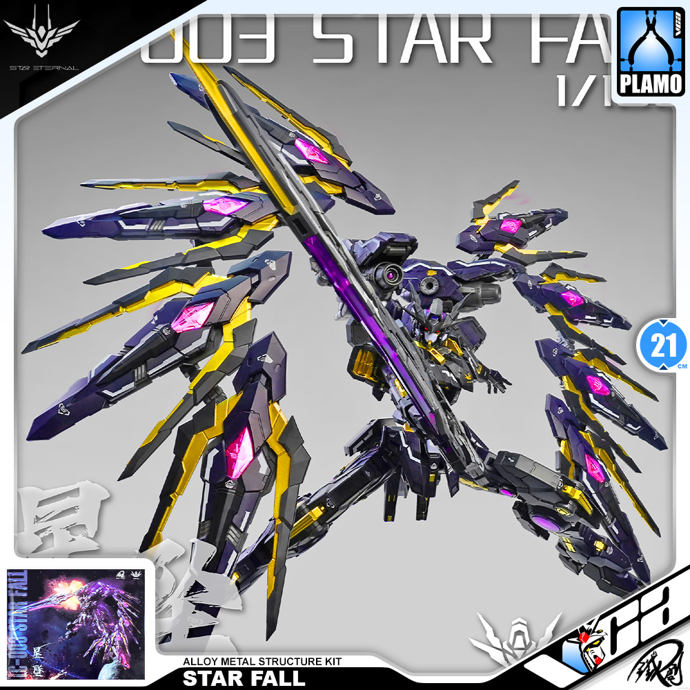 Iron Toy 铁创模型 Star Fall 星坠 Metal Build Structure Master Grade MG Action Figure Toy Kit VCA Gundam Bangkok Thailand