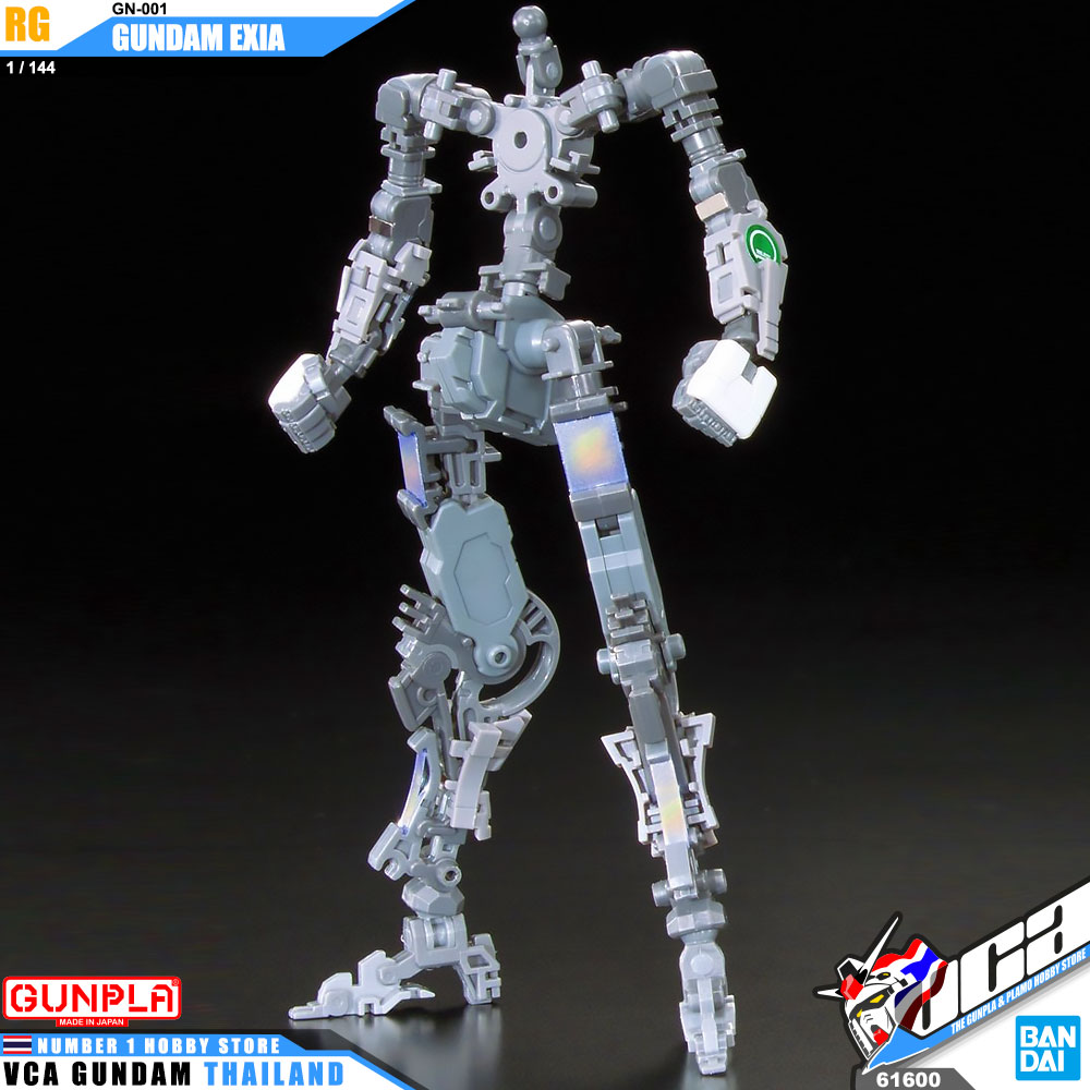 BANDAI GUNPLA REAL GRADE RG 1/144 GUNDAM EXIA โมเดล กันดั้ม กันพลา VCA GUNDAM