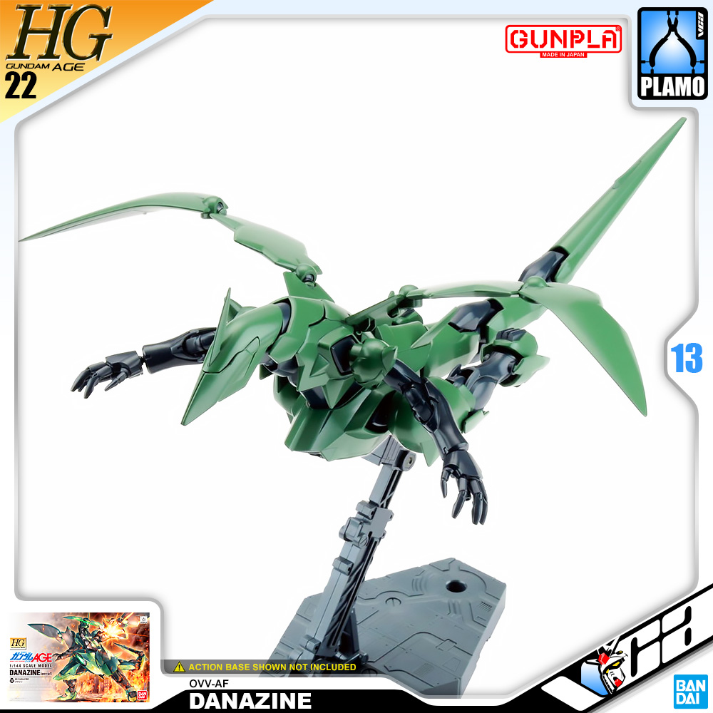 ⭐️ BANDAI GUNPLA HIGH GRADE AGE HGGA HG 1/144 DANAZINE ประกอบ หุ่นยนต์ โมเดล กันดั้ม กันพลา ของเล่น VCA GUNDAM