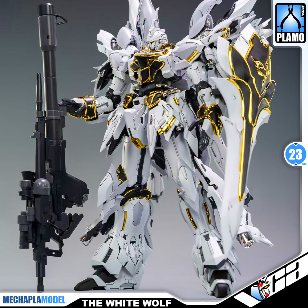 彗星科技 MSN-06S The White Wolf 白狼三倍速 Sinanju Master Grade MG Model Action Figure Kit VCA Gundam Thailand