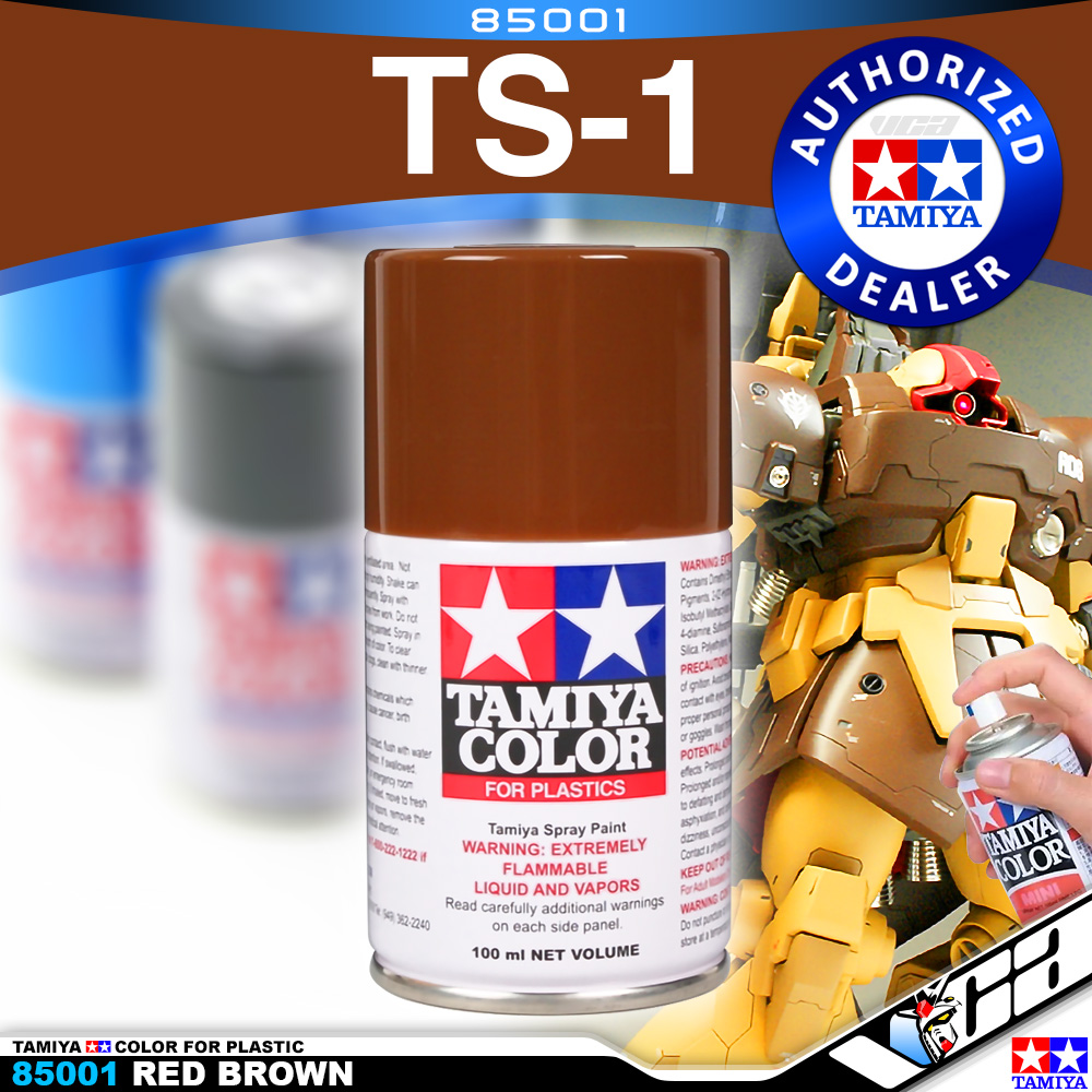 TAMIYA TS-1 RED BROWN