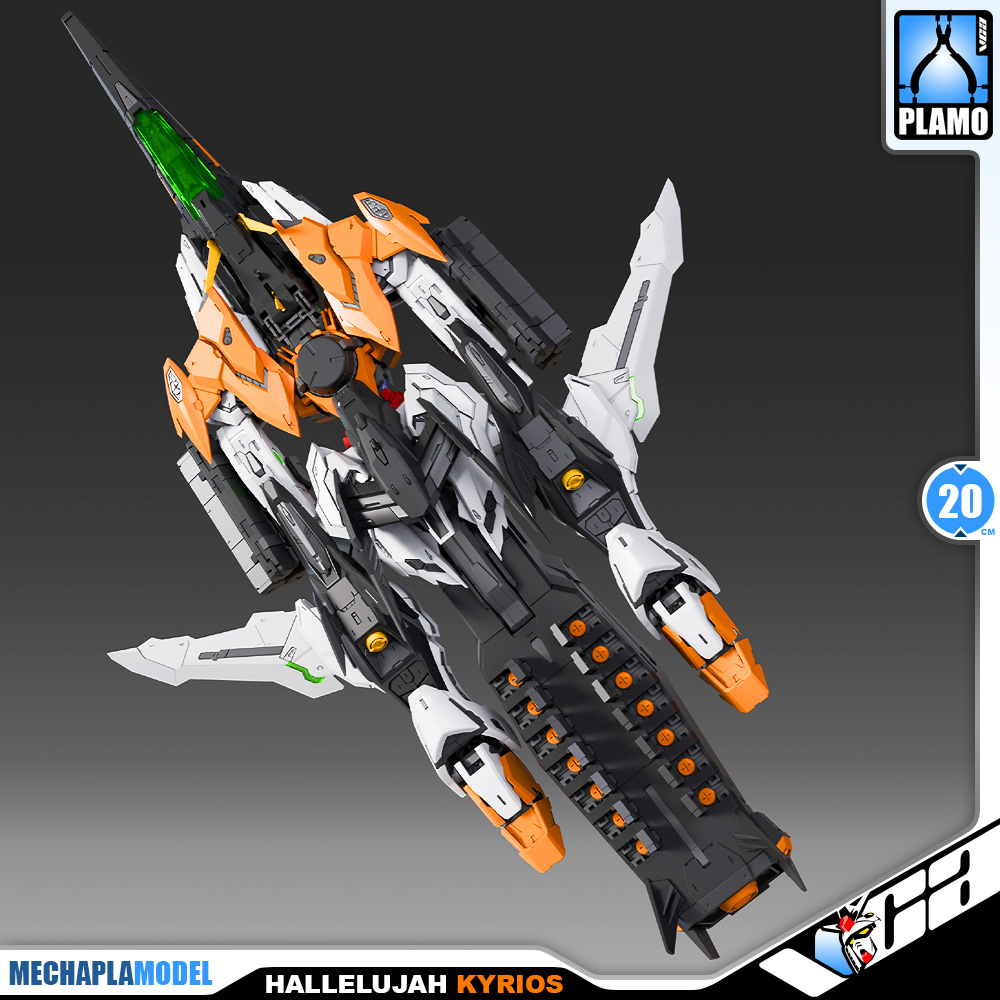 Super Soldier 1/100 Hallelujah Gundam Kyrios GK Ver Master Grade MG Mechapla Plastic Model Action Figure Toy Kit VCA Thailand
