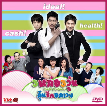 3 หล่อ 3 วุ่น ลุ้นรักอลเวง Three Brothers เกาหลี พากย์ไทย (จบ) V2D 18 แผ่น
