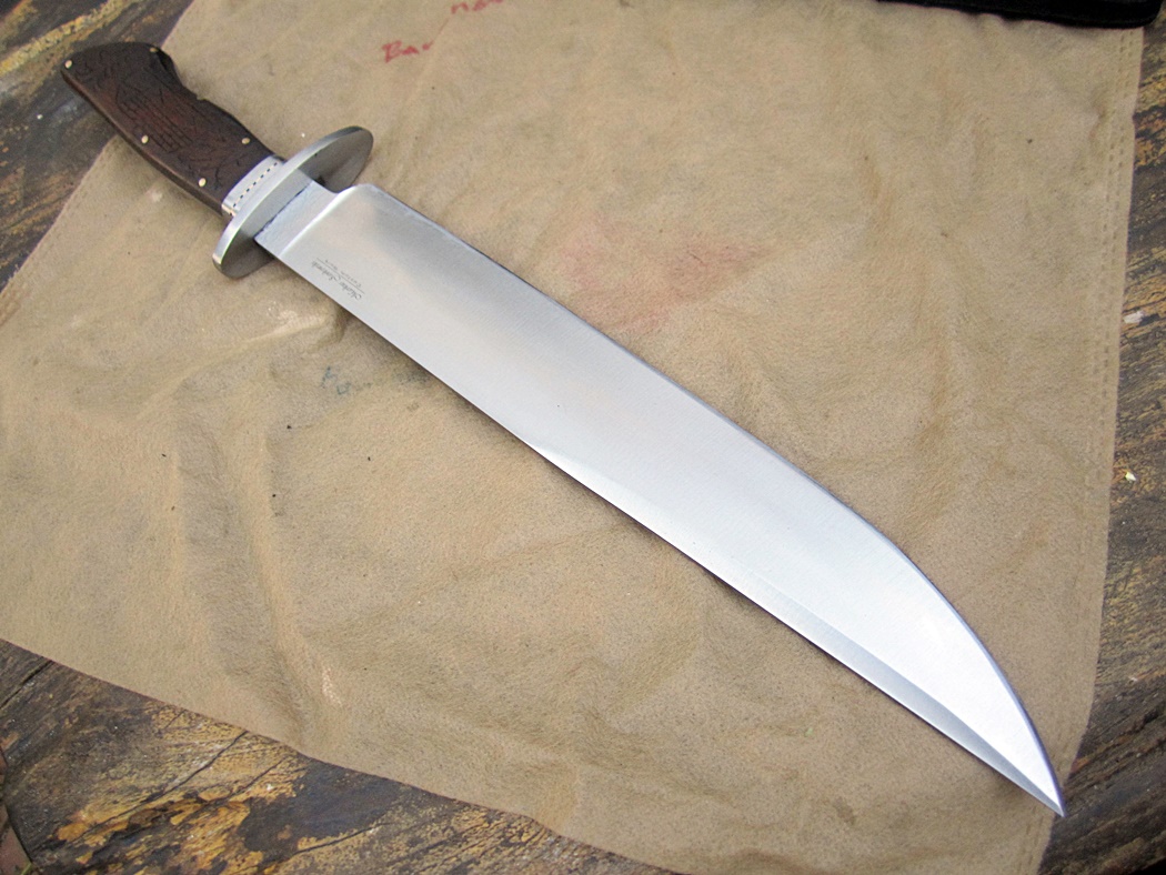 D2 Custom Handmade Bowie Knife Hunting Survival Tactical Camping 17''