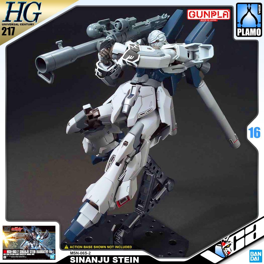 Bandai Gunpla High Grade HG MSN-06S-2 SINANJU STEIN NARRATIVE VERSION