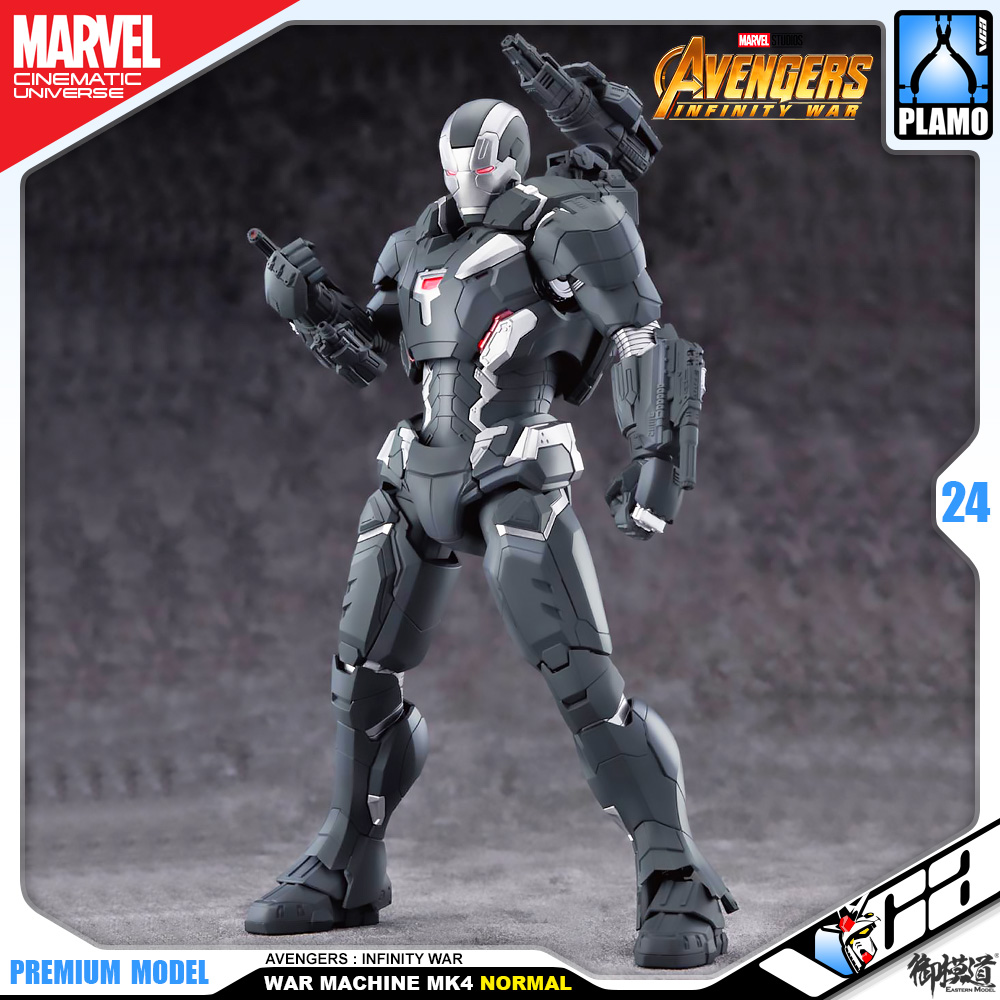 Eastern Model® x Morstorm Plastic Model Kits Series WAR MACHINE MARK 4 NORMAL AVENGERS : INFINITY WARS