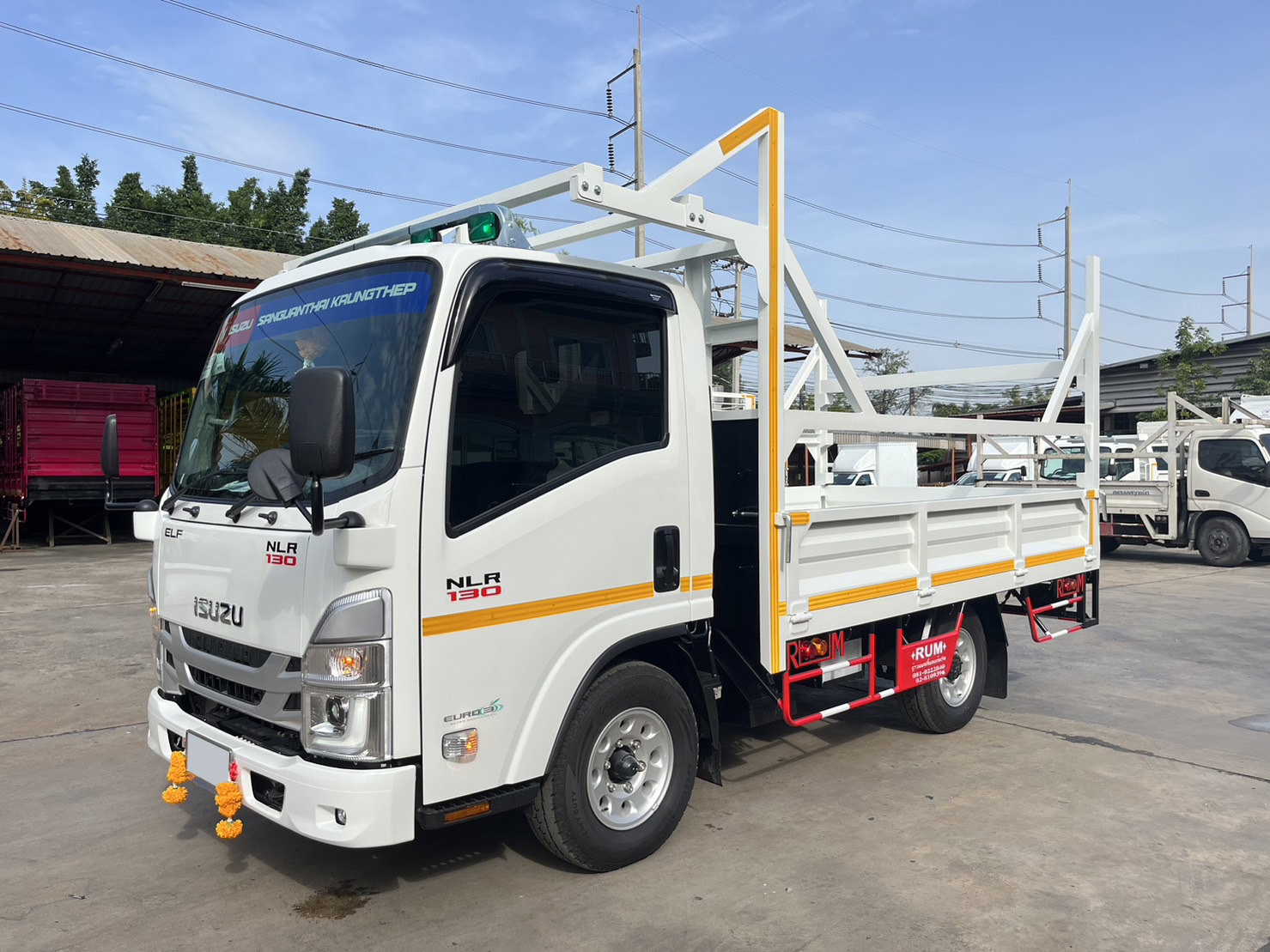 ISUZU NLR Euro 5 Max (ช่วงยาว 3 เมตร) หัวแชสซี (Chassis)