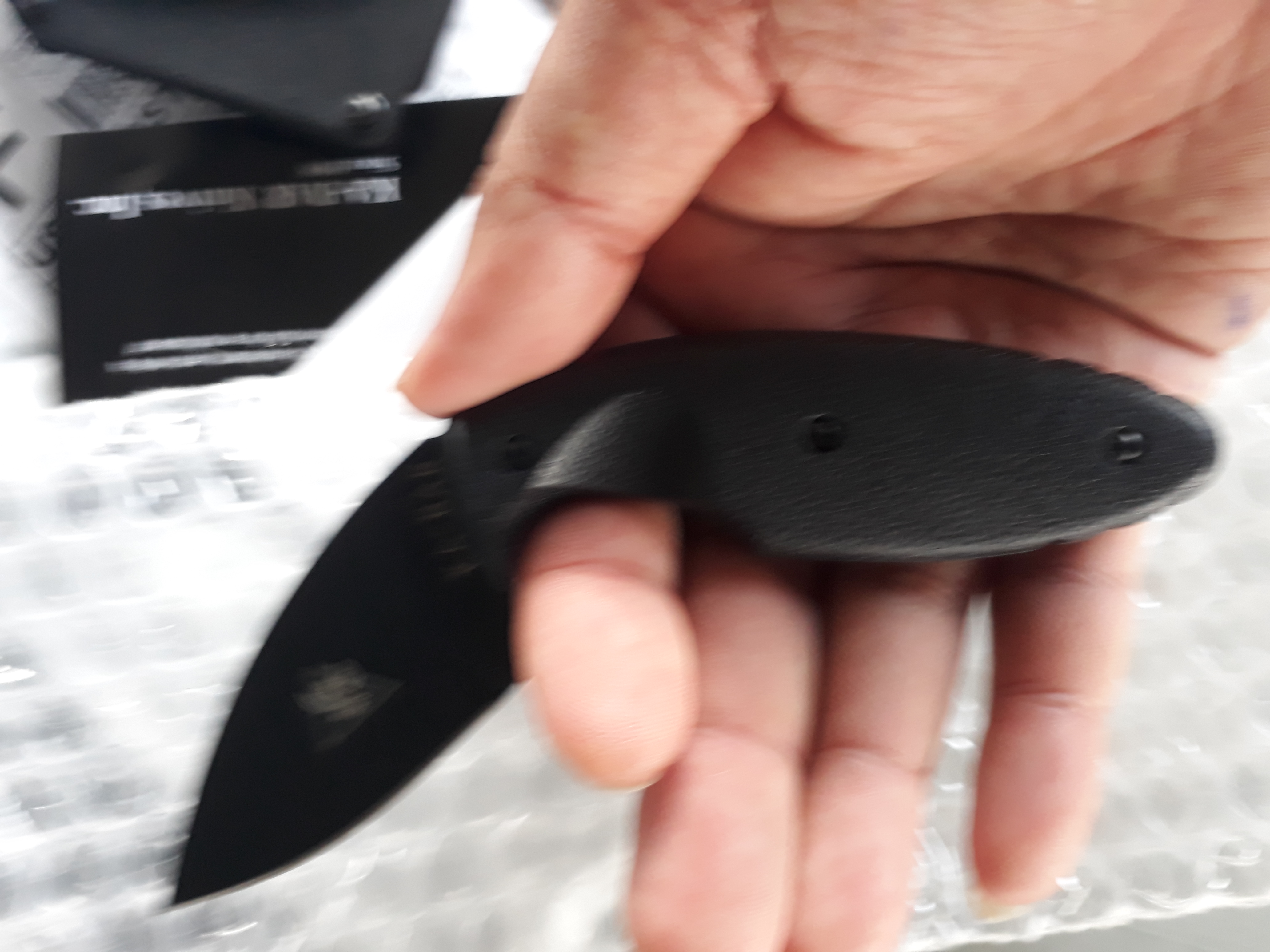 Ka-Bar TDI Law Enforcement Knife-Straight Edge-Sheath Included-Black-2-1480-6