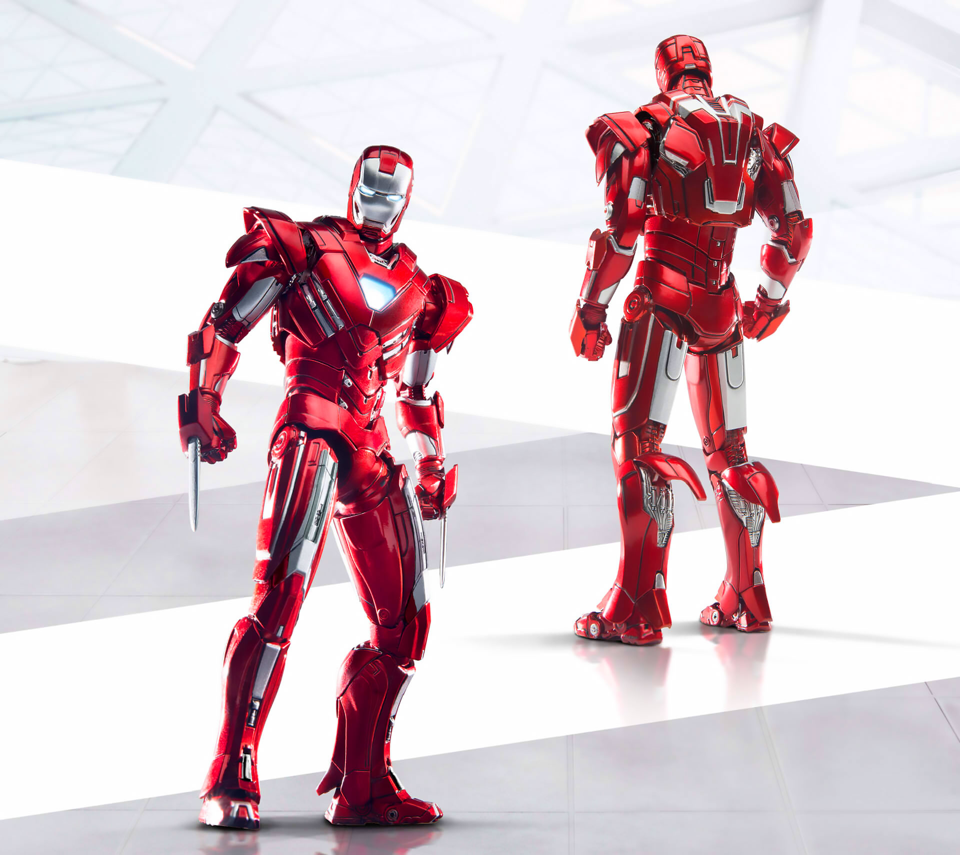 COMICAVE 1/12 IRON MAN MARK XXXIII SILVER CENTURION (DIECAST) ไอรอนแมน Mark 33