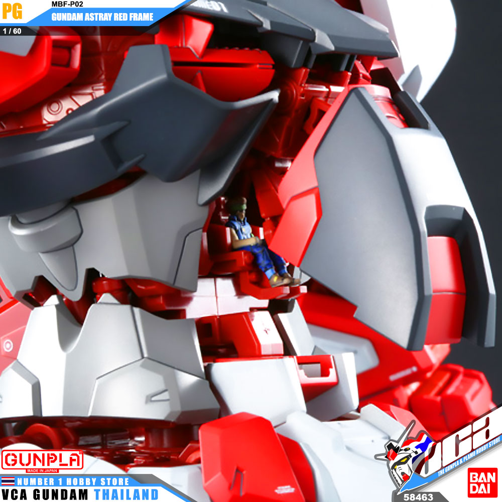 PG GUNDAM ASTRAY RED FRAME กันดั้ม แอสเทรย์ เรด เฟรม
