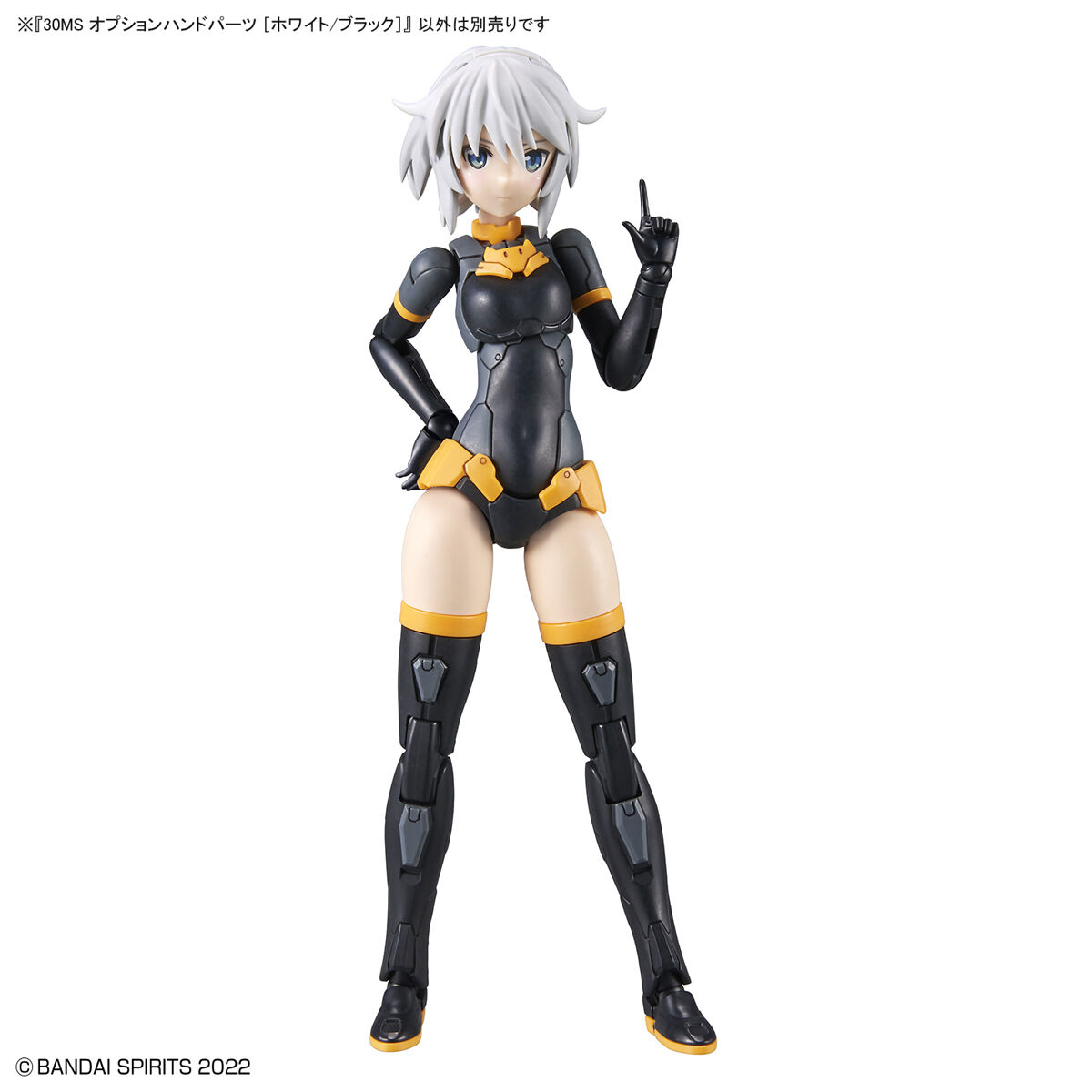 BANDAI 30 MINUTES SISTERS 30MS OPTION HAND PARTS WHITE BLACK โมเดล VCA GUNDAM