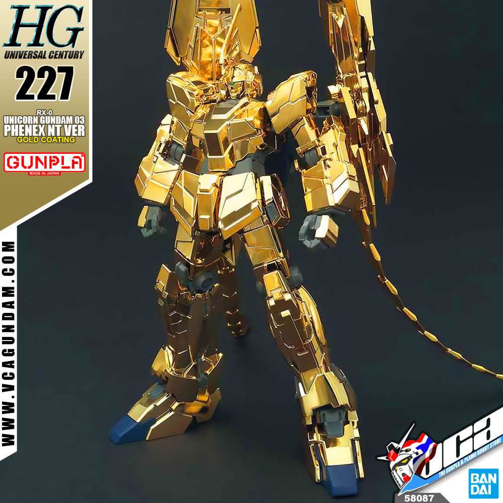 HG UNICORN GUNDAM 03 PHENEX UNICORN MODE (NARRATIVE VER) (GOLD COATING)