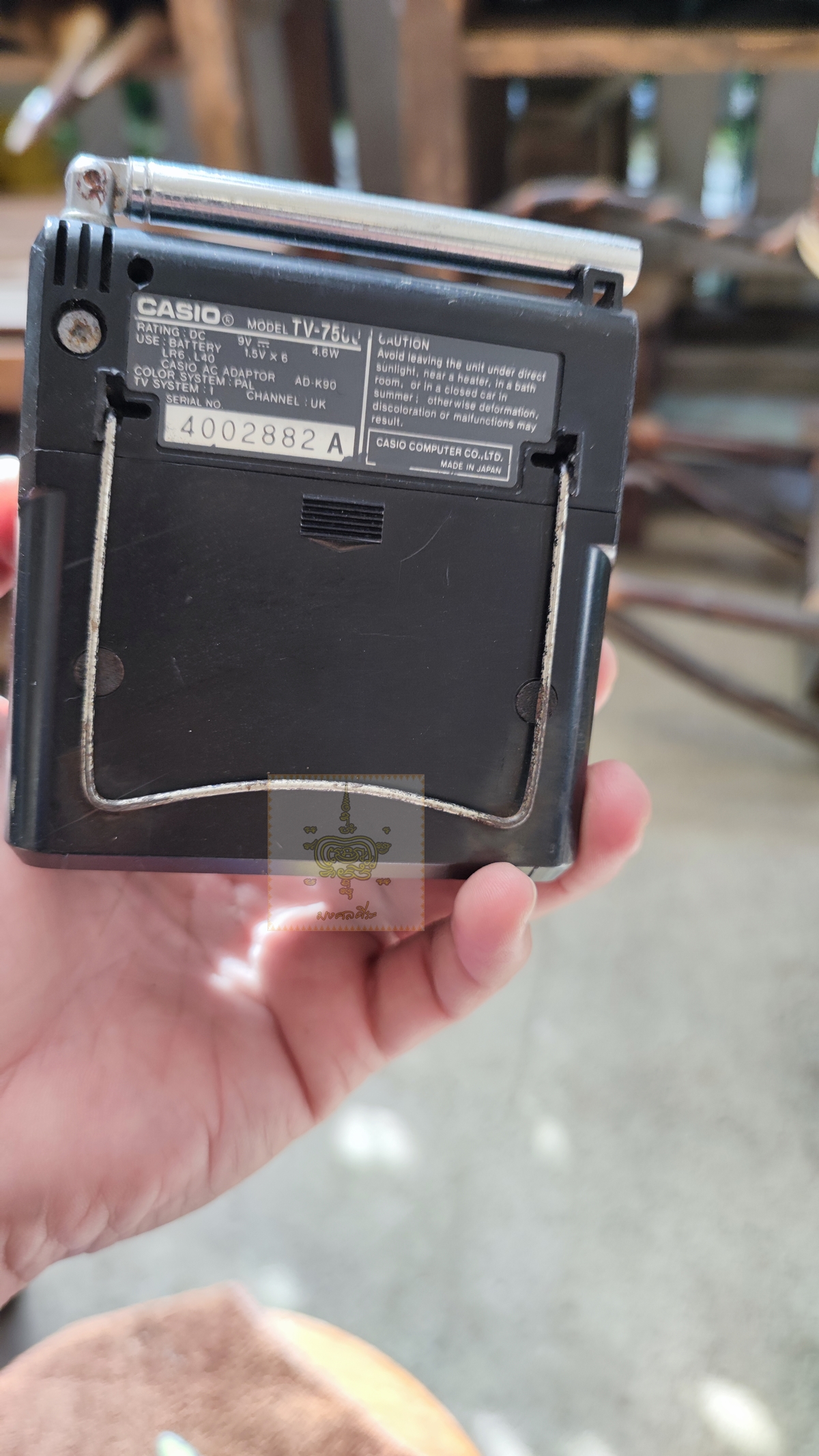 TV เล็ก casio