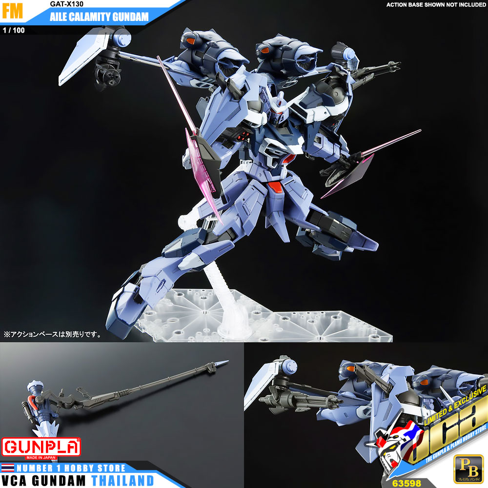 ⭐️ PREMIUM BANDAI PB GUNPLA FULL MECHANICS 1/100 GAT-X130 AILE CALAMITY GUNDAM ประกอบ หุ่นยนต์ โมเดล กันดั้ม กันพลา ของเล่น VCA GUNDAM
