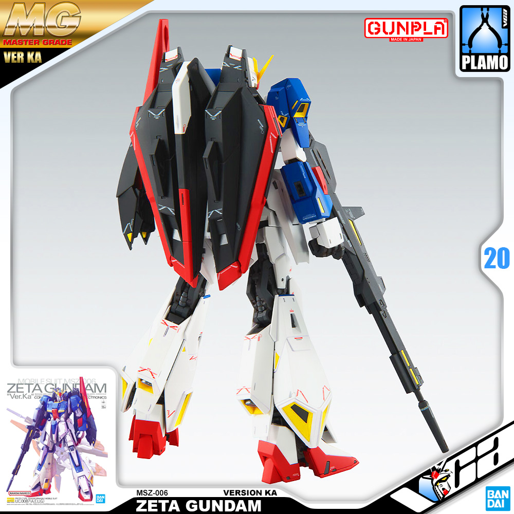 Bandai Gunpla Master Grade MG ZETA GUNDAM VER KA