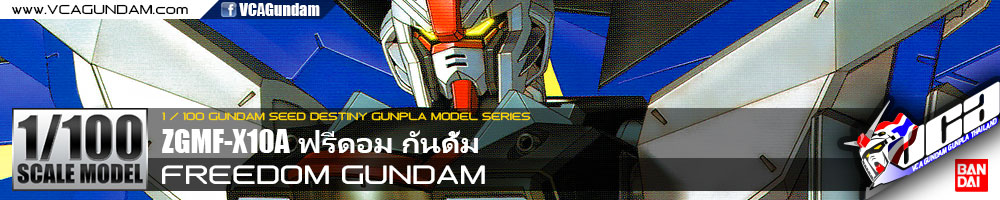 1/100 FREEDOM GUNDAM ฟรีดอม กันดั้ม
