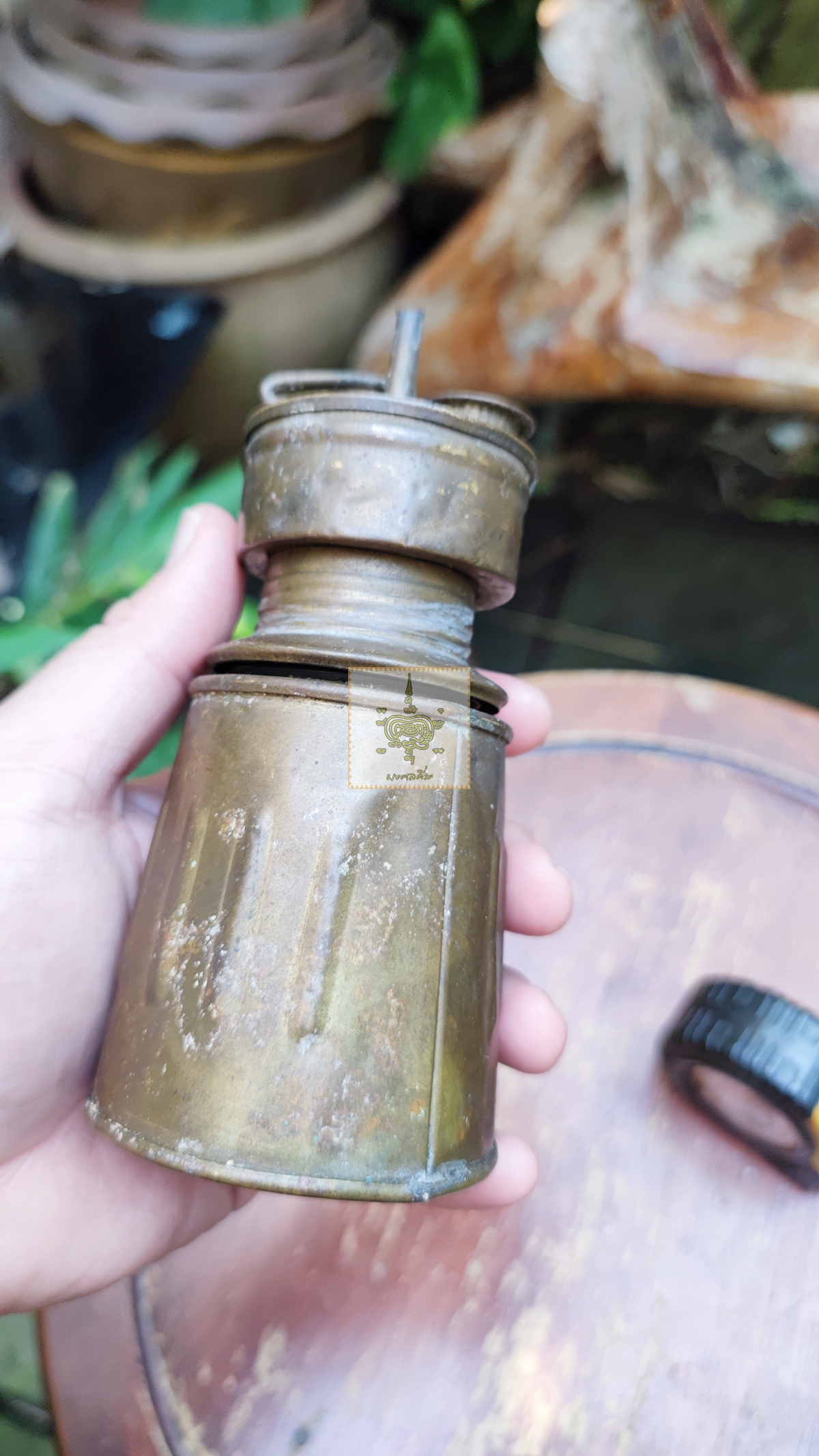 ตะเกียงแก๊ส ทองเหลือง 2