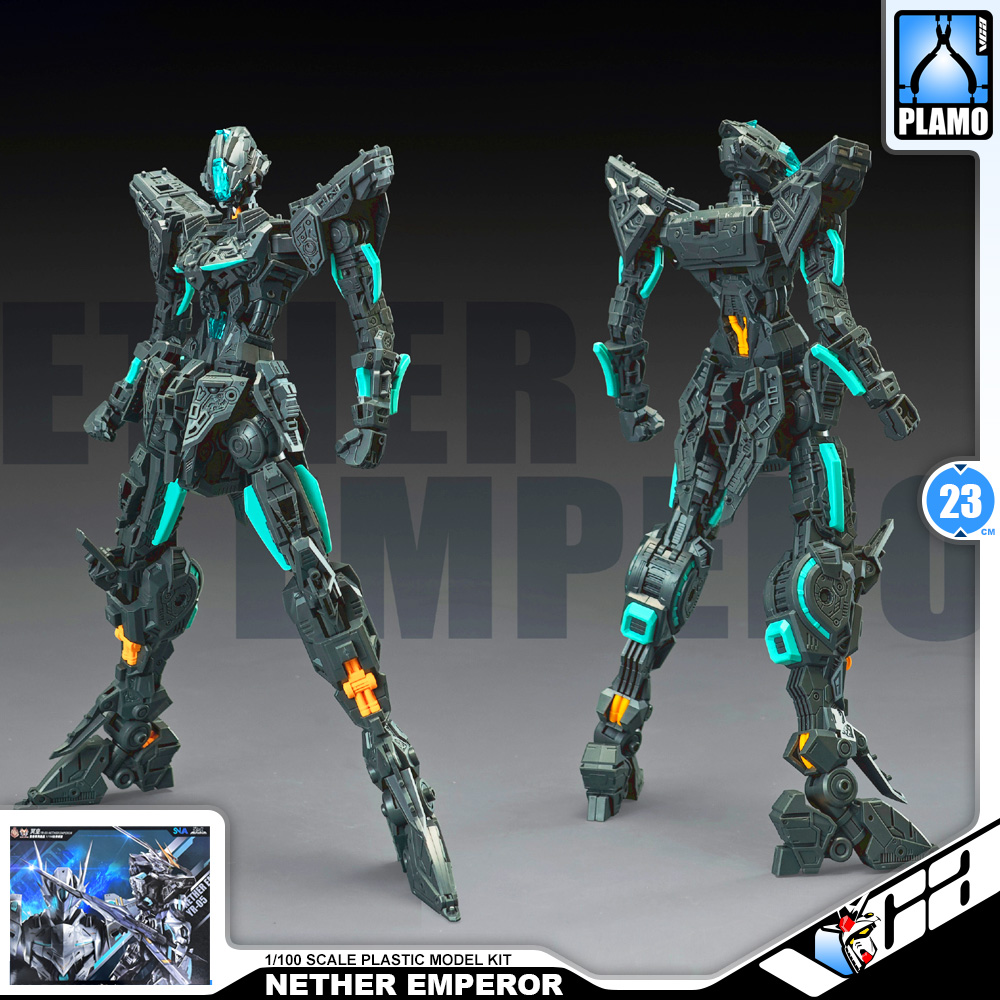 SNAA 1/100 Nether Emperor 冥皇 Master Grade MG Action Figure Mecha Plamo Kit VCA Gundam Thailand
