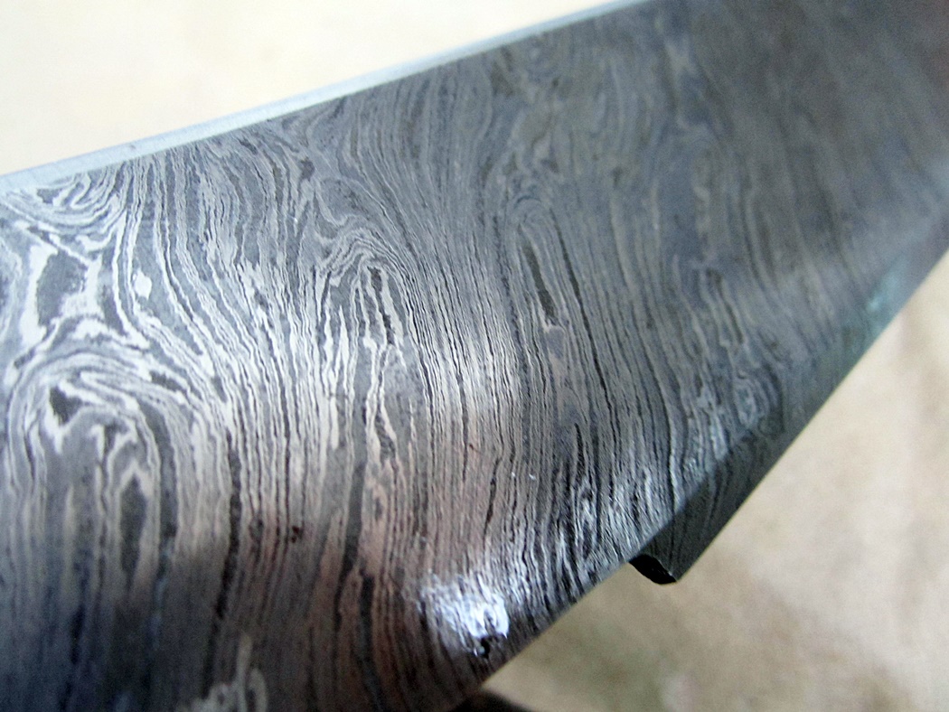 มีดเดินป่าJohn Smith's Custom Handmade Damascus Steel Bowie Knife Hunting Camping Tactical จากประเทศ UK. (C5)