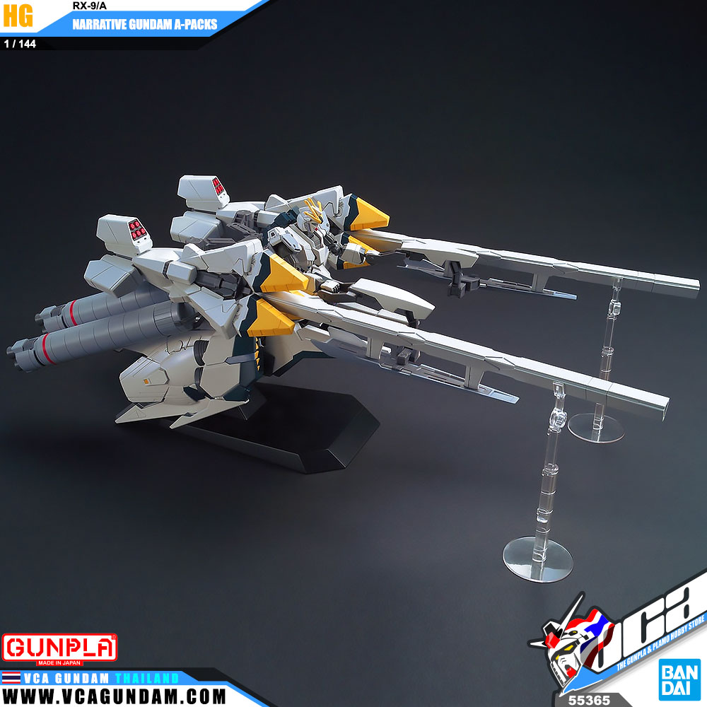 HG NARRATIVE GUNDAM A PACKS แนร์ราทีฟ กันดั้ม A อิควิปเม้นท์