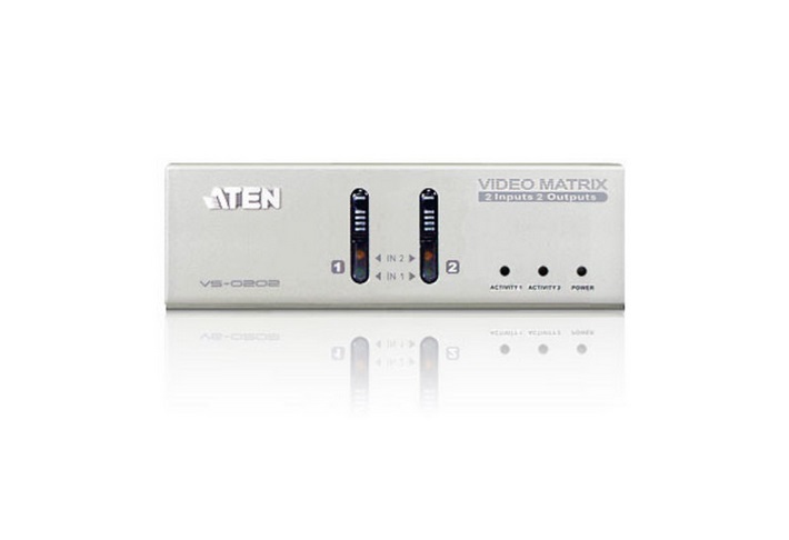 ATEN รุ่น VS0202 VGA MATRIX SWITCH เข้า2 ออก2