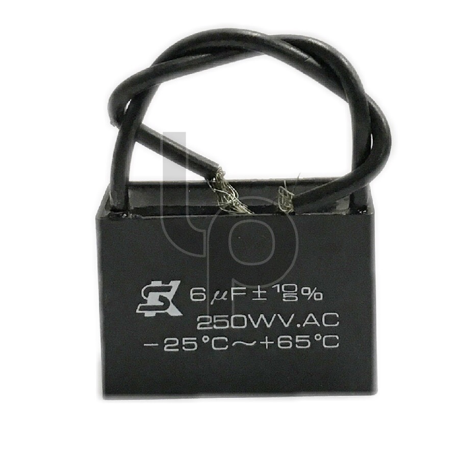 คาปาซิเตอร์พัดลม 6uF 250V
