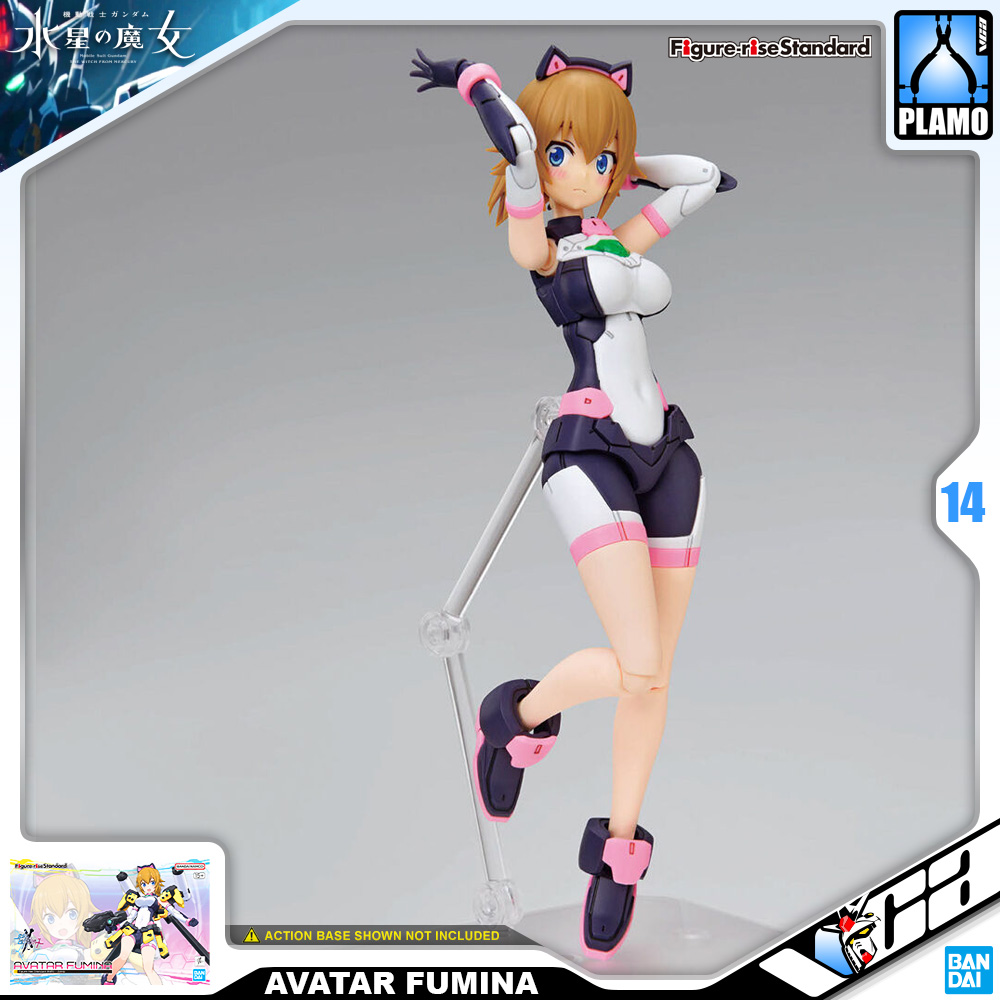 Bandai Figure Rise Standard FRS Avatar Fumina Plastic Model Action Figure Toy VCA Gundam Thailand