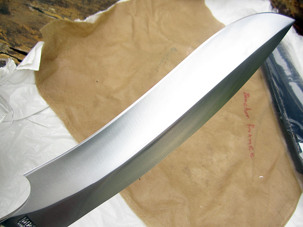 มีดเดินป่า IMPACT CUTLERY RARE CUSTOM MASSIVE SASQUATCH BOWIE KNIFE FULL TANG RAM HORN UK