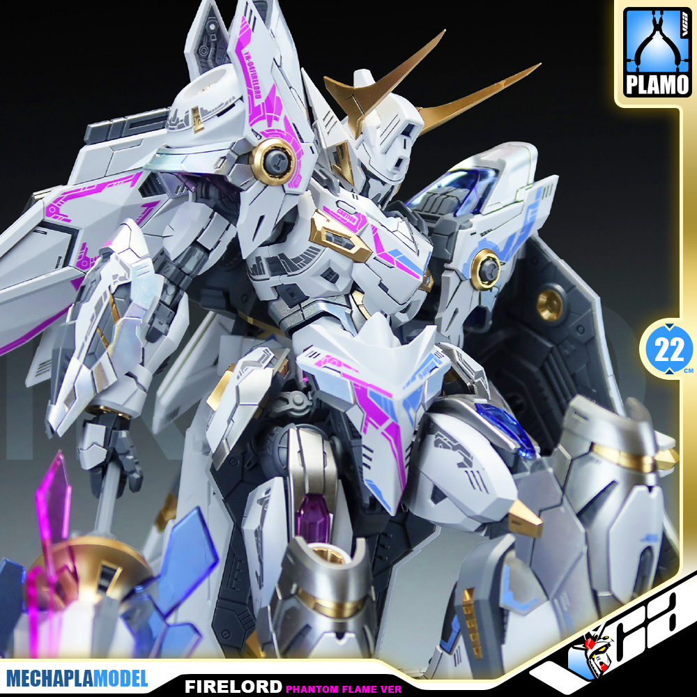 SNAA YR-04 Firelord Ver. Phantom Flame 焱皇 Ver.幻炎之魂 Master Grade MG 1/100 Plastic Model Action Figure Toy Master Grade MG Kit VCA Gundam Mecha Thailand