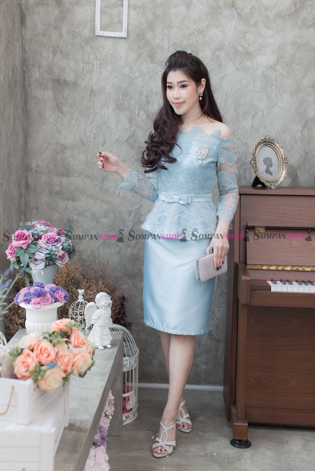à¸à¸¸à¸à¸­à¸­à¸à¸à¸²à¸à¸ªà¸µà¸à¹à¸² à¹à¸à¹à¸à¹à¸ªà¸·à¹à¸­à¸¥à¸¹à¸à¹à¸¡à¹ à¹à¸à¸´à¸à¹à¸«à¸¥à¹ à¹à¸à¸à¸¢à¸²à¸§ + à¸à¸£à¸°à¹à¸à¸£à¸à¸ªà¸±à¹à¸à¸à¸£à¸à¹à¸­ : à¸à¸£à¹à¸­à¸¡à¸ªà¹à¸ M L XL 2XL