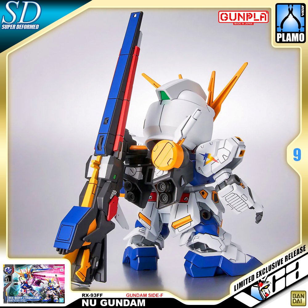 Bandai Gunpla SD RX-93FF NU GUNDAM