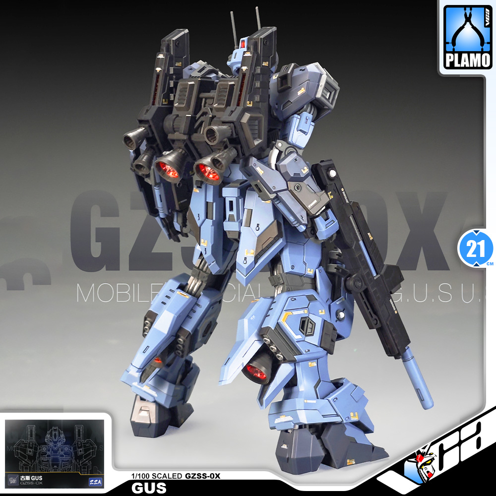 ZZA Studio GZSS-0X Gus 古斯 1/100 Master Grade MG GM Action Figure Toy Kit VCA Gundam Thailand