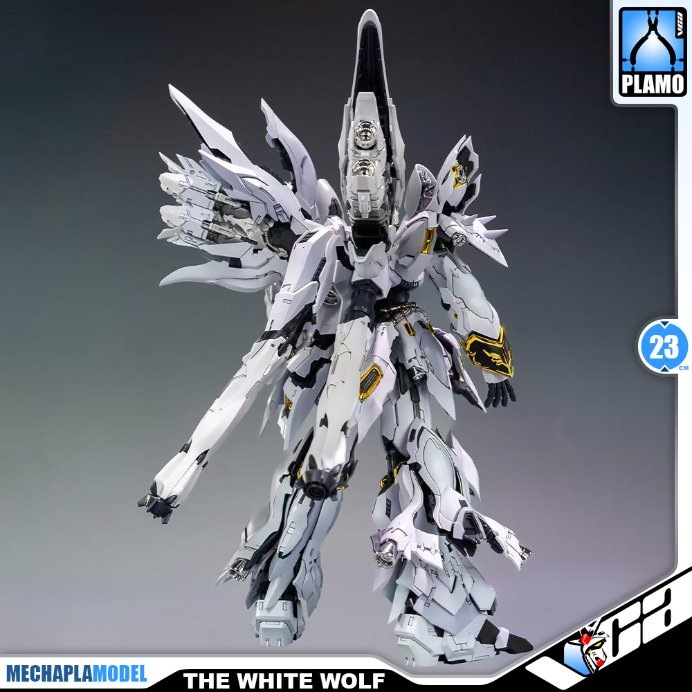 彗星科技 MSN-06S The White Wolf 白狼三倍速 Sinanju Master Grade MG Model Action Figure Kit VCA Gundam Thailand