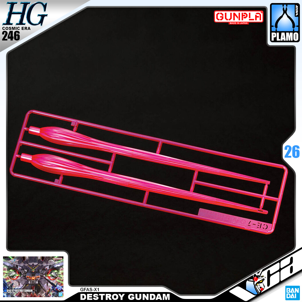 Bandai Gunpla High Grade Cosmic Era HG Destroy Gundam Plastic Model Action Toy VCA Thailand