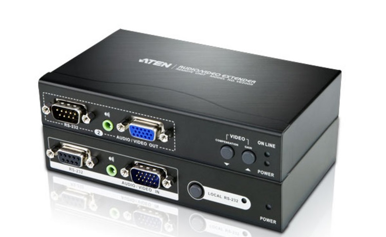 ATEN รุ่น VE200 VGA EXTENDER TO CAT 5