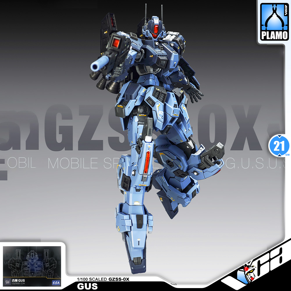 ZZA Studio GZSS-0X Gus 古斯 1/100 Master Grade MG GM Action Figure Toy Kit VCA Gundam Thailand