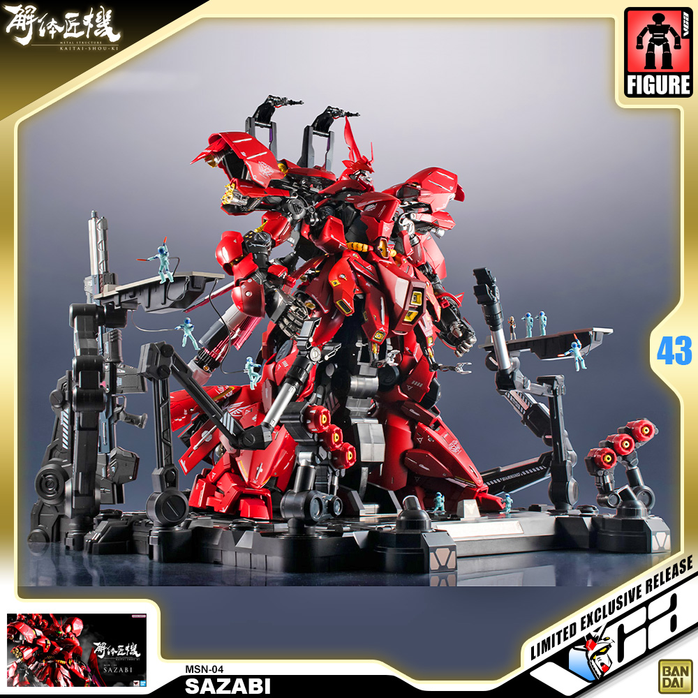 Bandai METAL STRUCTURE MSN-04 SAZABI