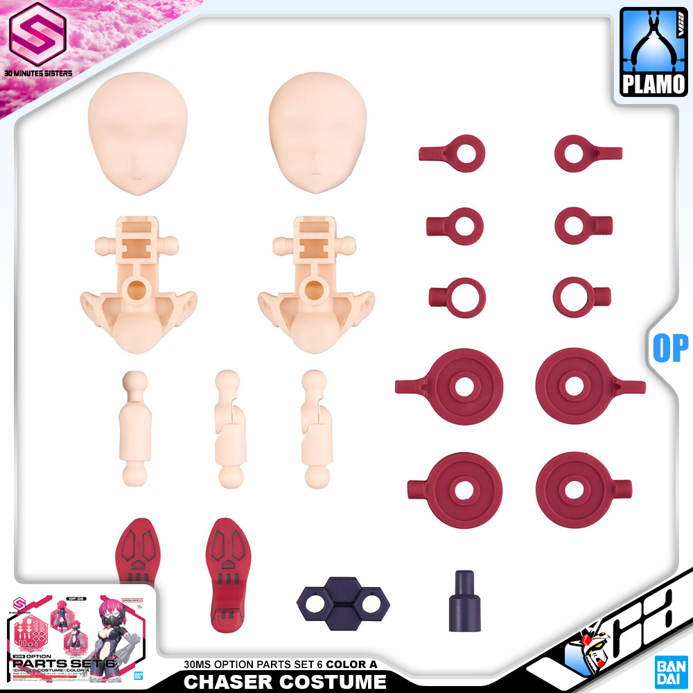 30MS OPTION PARTS SET 6 CHASER COSTUME COLOR A