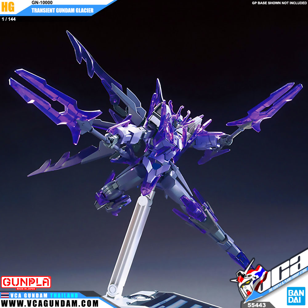HG TRANSIENT GUNDAM GLACIER ทรายเซียนท์ กันดั้ม เกลเซียร์