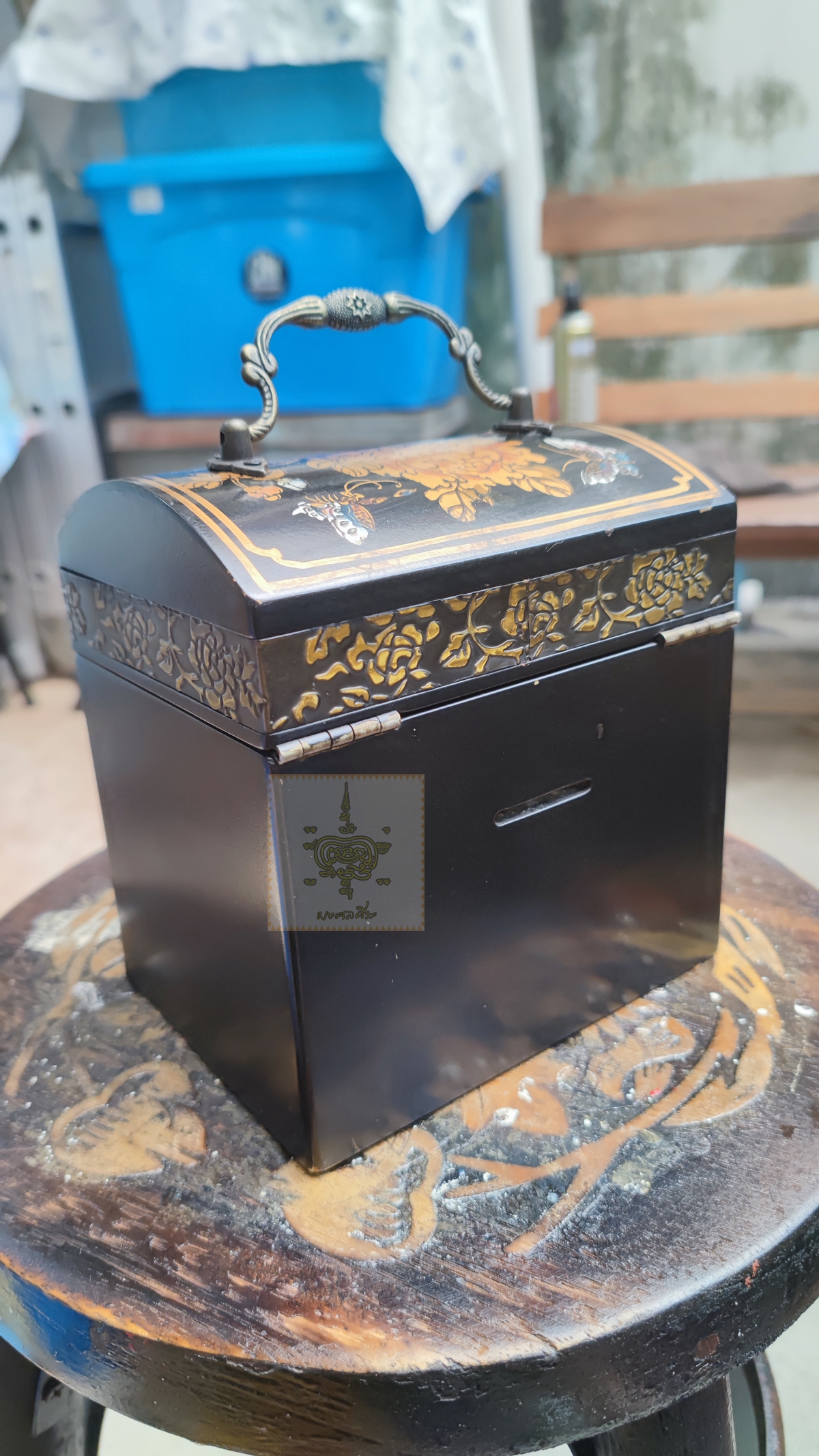 กล่องไม้ ใส่เครื่องประดับ