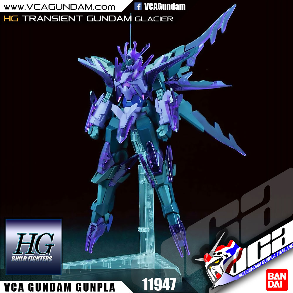 HG TRANSIENT GUNDAM GLACIER ทรายเซียนท์ กันดั้ม เกลเซียร์