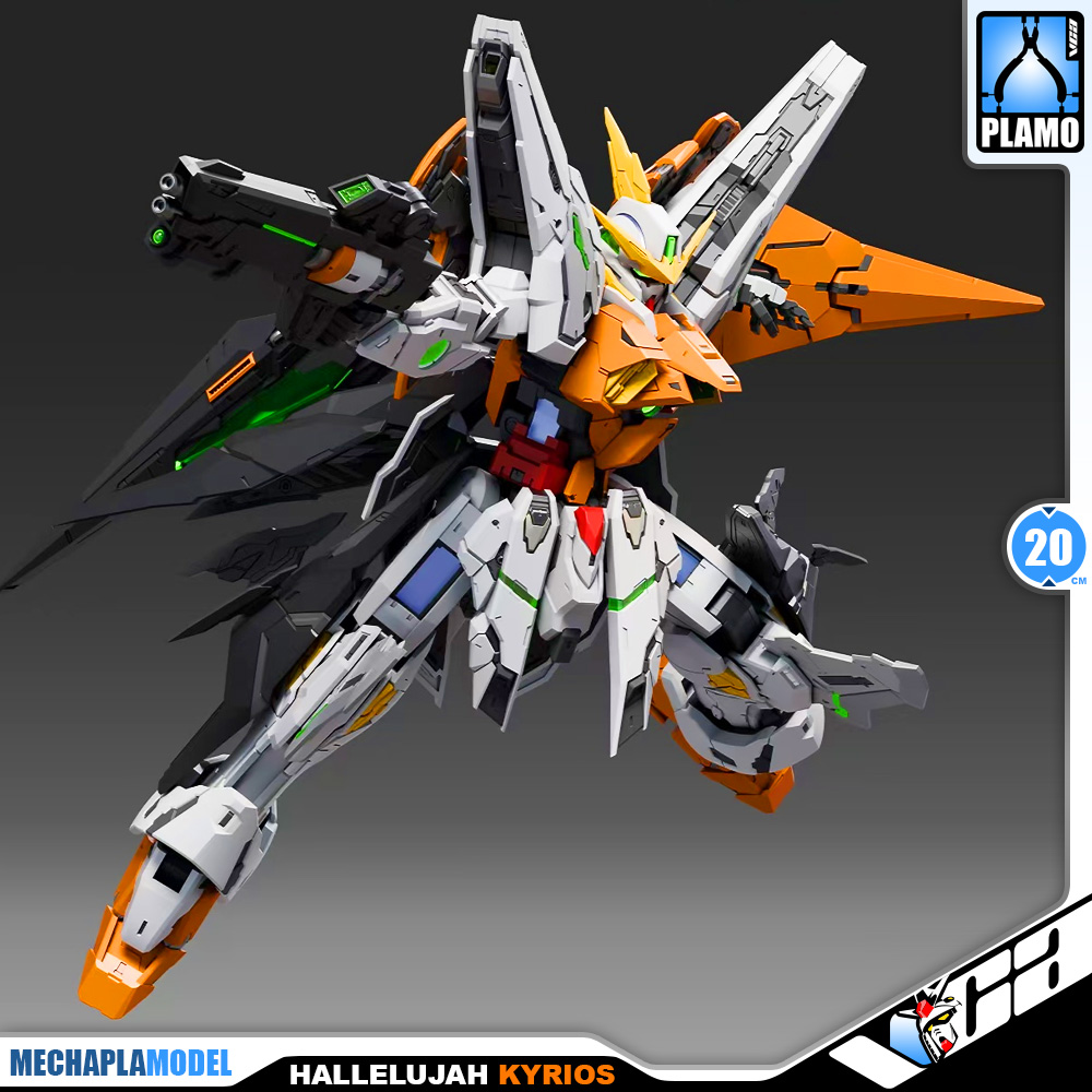 Super Soldier 1/100 Hallelujah Gundam Kyrios GK Ver Master Grade MG Mechapla Plastic Model Action Figure Toy Kit VCA Thailand