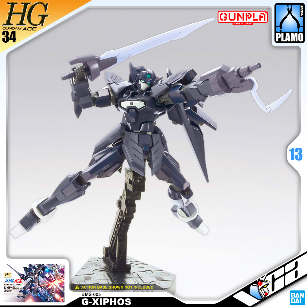 ⭐️ BANDAI GUNPLA HIGH GRADE AGE HGGA HG 1/144 G-XIPHOS GXIPHOS G XIPHOS ประกอบ หุ่นยนต์ โมเดล กันดั้ม กันพลา ของเล่น VCA GUNDAM