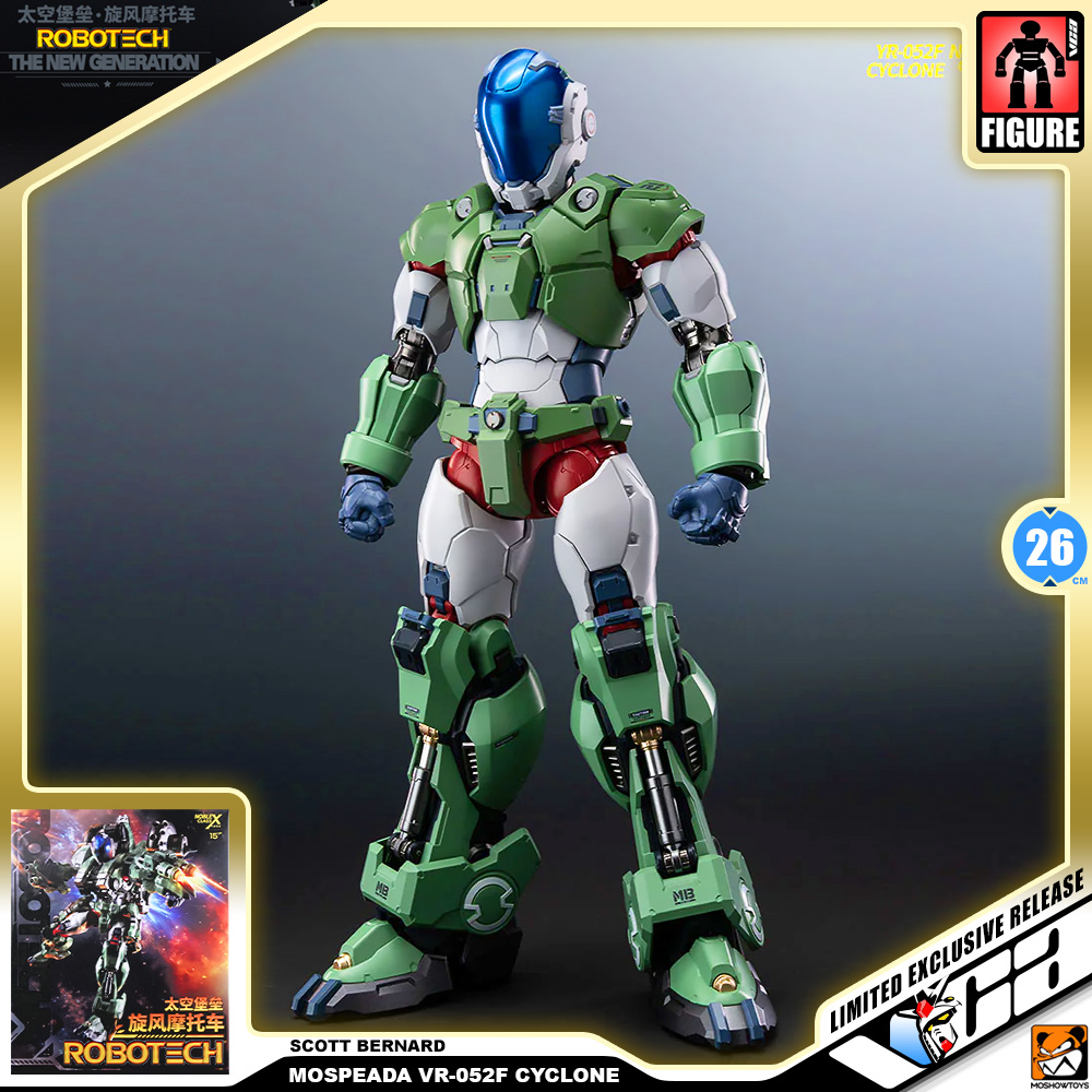 Moshow Robotech Mospeda YR-052F Cyclone By Stick Scott Bernard Metal Build Structure Action Figure VCA Gundam Bangkok Thailand