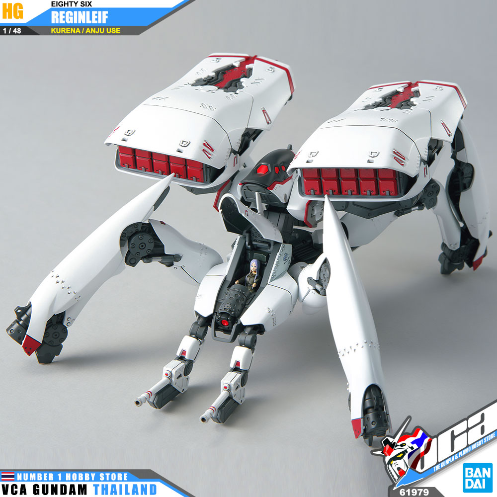 BANDAI 86 EIGHTY SIX HIGH GRADE HG 1/48 REGINLEIF KURENA ANJU USE โมเดล เอทตี้ซิกซ์ VCA GUNDAM