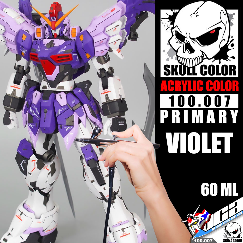 Skull Color™ Modelling Paint Professional PRIMARY ACRYLIC COLOR 100.007 VIOLET 60ML